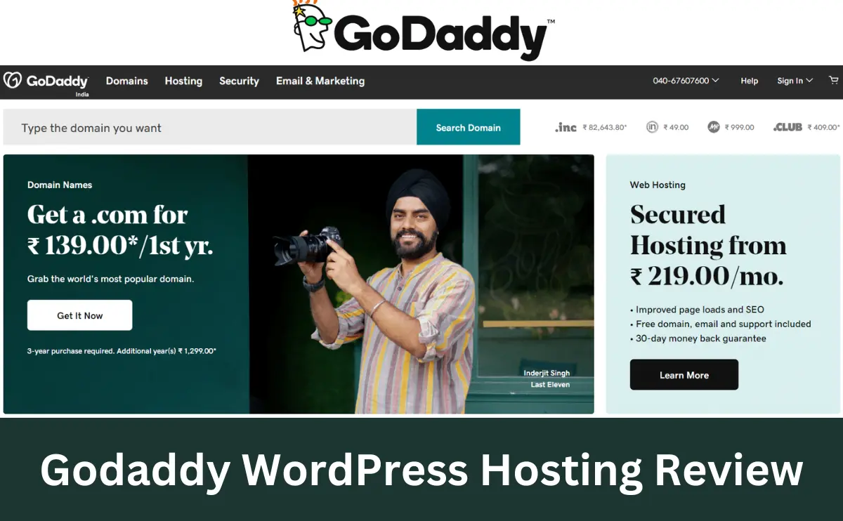 Godaddy WordPress Hosting Review